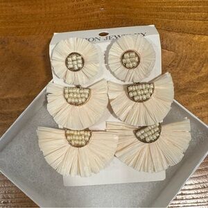 BNWT statement earrings